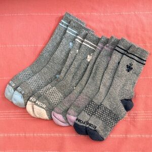 BOMBAS 4 PACK MARL CALF SOCKS